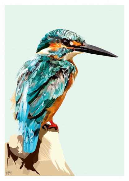 Kingfisher Art Print