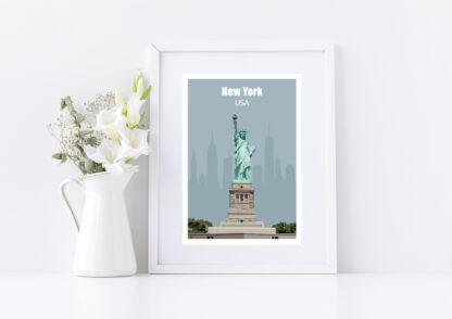 New York Art Print in Frame 2