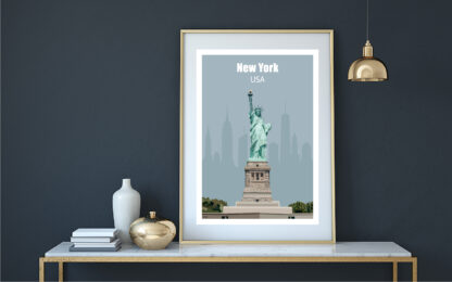 New York In frame
