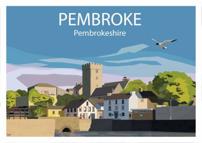 Pembroke Art Print