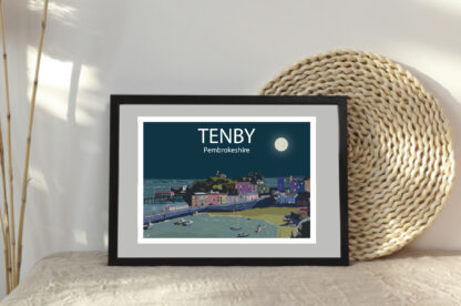 Tenby at Night - In frame 1