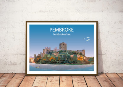 Pembroke Castle In Frame 2