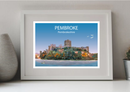 Pembroke Castle In Frame 1