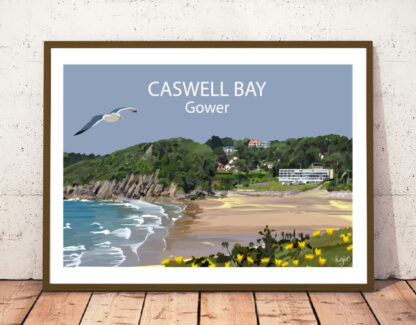 Caswell Bay In Frame 2