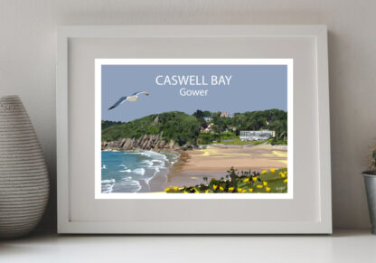 Caswell Bay In Frame 1